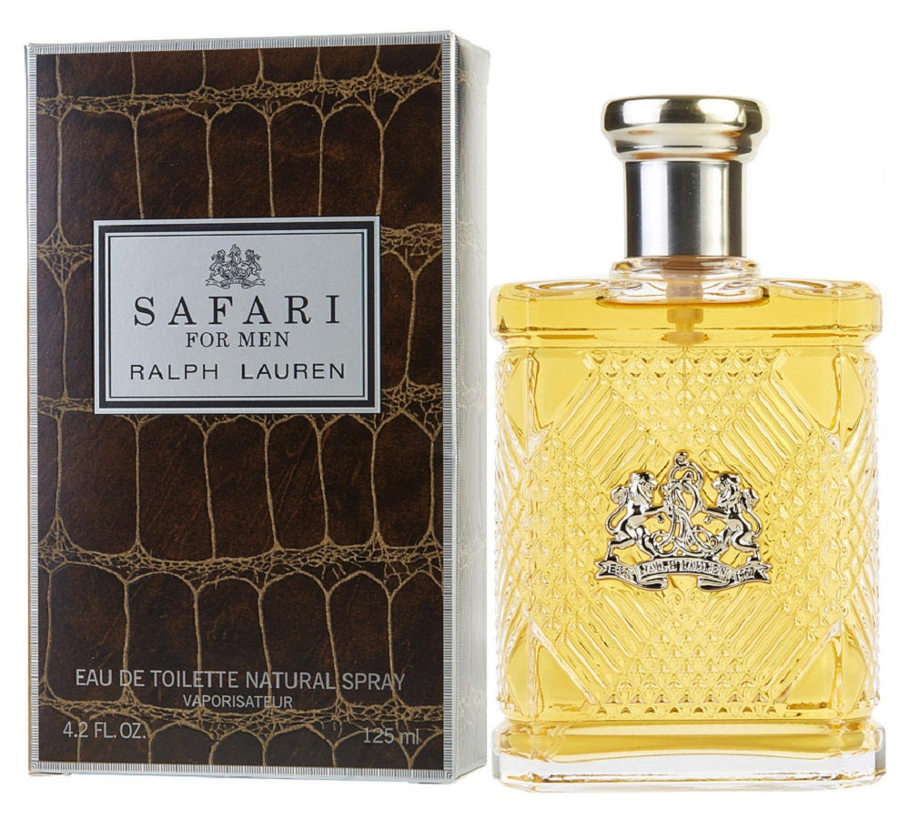 SAFARI * Ralph Lauren 4.2 oz / 125 ml Eau de Toilette (EDT) Men Cologne Spray
