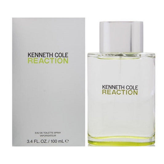 REACTION * Kenneth Cole 3.4 oz / 100 ml Eau De Toilette (EDT) Men Cologne Spray