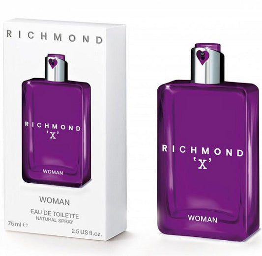 RICHMOND X WOMAN * John Richmond 2.5 oz / 75 ml EDT Women Perfume Spray