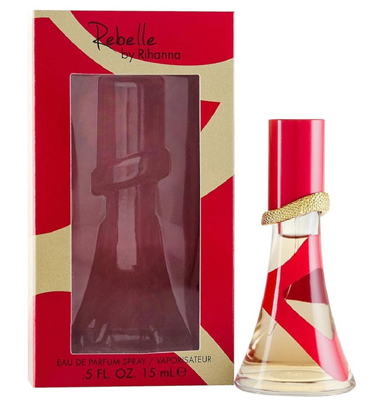 REBELLE * Rihanna 0.5 oz / 15 ml Travel Size Eau De Parfum Women Perfume Spray