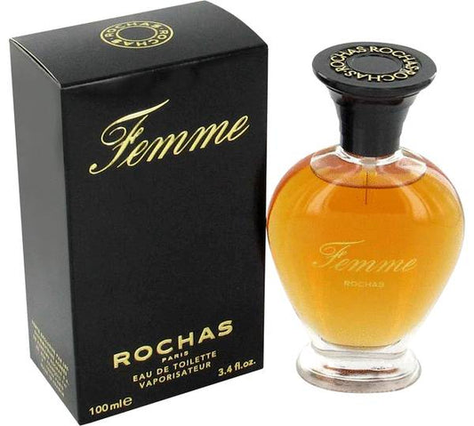 ROCHAS FEMME * Rochas 3.3 oz / 100 ml Eau de Toilette (EDT) Women Perfume Spray