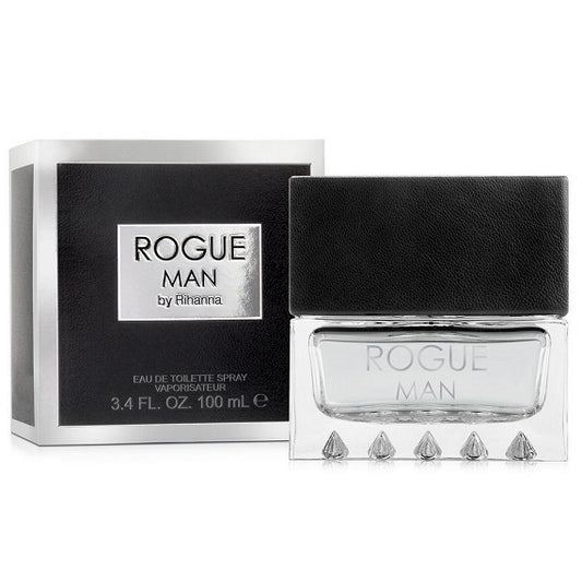 ROGUE MAN * Rihanna 3.4 oz / 100 ml Eau De Toilette (EDT) Men Cologne Spray