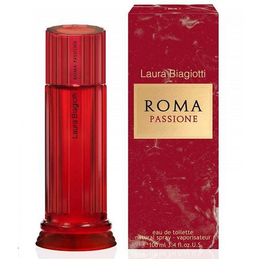 ROMA PASSIONE * Laura Biagiotti 3.4 oz / 100 ml EDT Women Perfume Spray