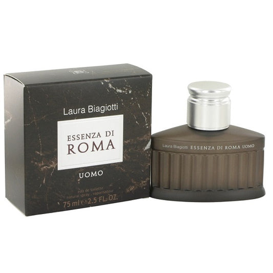ESSENZA DI ROMA UOMO * Laura Biagiotti 2.5 oz / 75 ml Eau de Toilette Men Spray