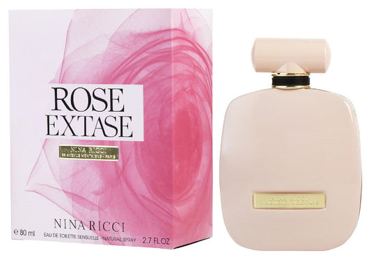 ROSE EXTASE * Nina Ricci 2.7 oz / 80 ml Eau de Toilette Women Perfume Spray