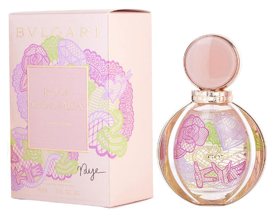 ROSE GOLDEA LIMITED EDITION * Bvlgari 3.0 oz / 90 ml EDP Women Perfume Spray