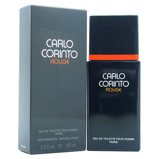 ROUGE * Carlo Corinto 3.3 oz / 100 ml Eau de Toilette (EDT) Men Cologne Spray