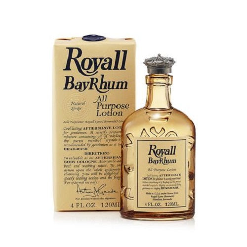 ROYALL BAYRHUM * Royall Fragrances 4.0 oz / 120 ml All Purpose Lotion Men