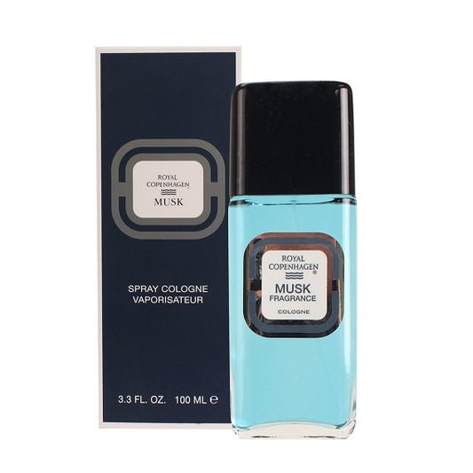 ROYAL COPENHAGEN MUSK * Royal Copenhagen 3.3 oz / 100 ml EDC Men Cologne Spray