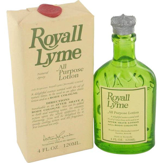 ROYALL LYME * Royall Fragrances 4.0 oz All Purpose Lotion Men * New in Box *