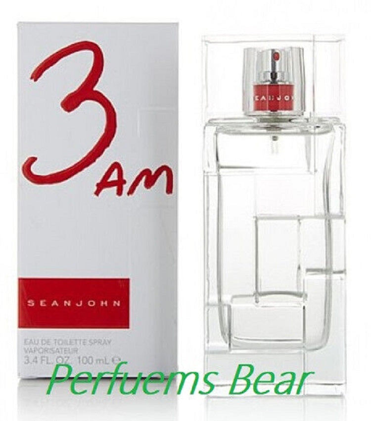 3 AM by Sean John 3.4 oz / 100 ml EDT Men Cologne Spray