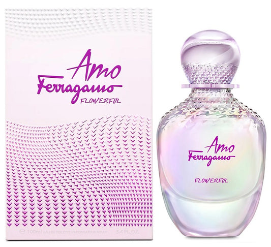 AMO FLOWERFUL * Salvatore Ferragamo 3.4 oz / 100 ml EDT Women Perfume