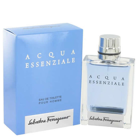ACQUA ESSENZIALE * Salvatore Ferragamo 3.4 oz / 100 ml EDT Men Cologne Spray
