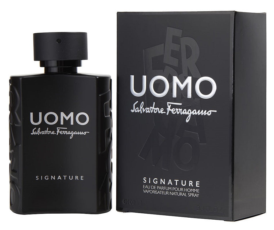 UOMO SIGNATURE * Salvatore Ferragamo 3.4 oz / 100 ml EDP Men Cologne