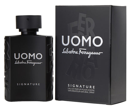 UOMO SIGNATURE * Salvatore Ferragamo 3.4 oz / 100 ml EDP Men Cologne