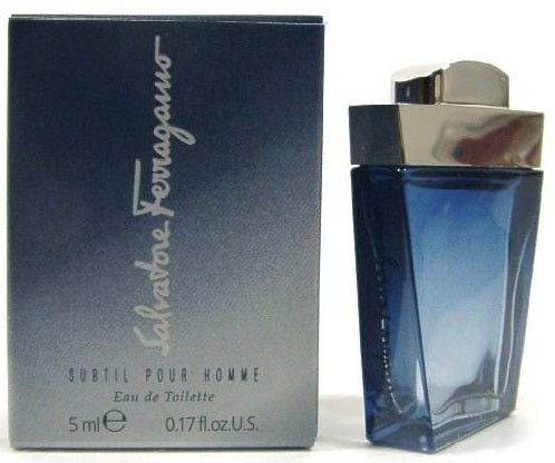 SUBTIL * Salvatore Ferragamo 0.17 oz / 5 ml Mini EDT Men Splash