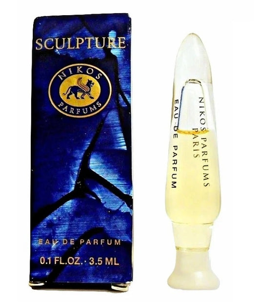 SCULPTURE * Nikos 0.1 oz / 3.5 ml Mini Eau de Parfum women Perfume Splash