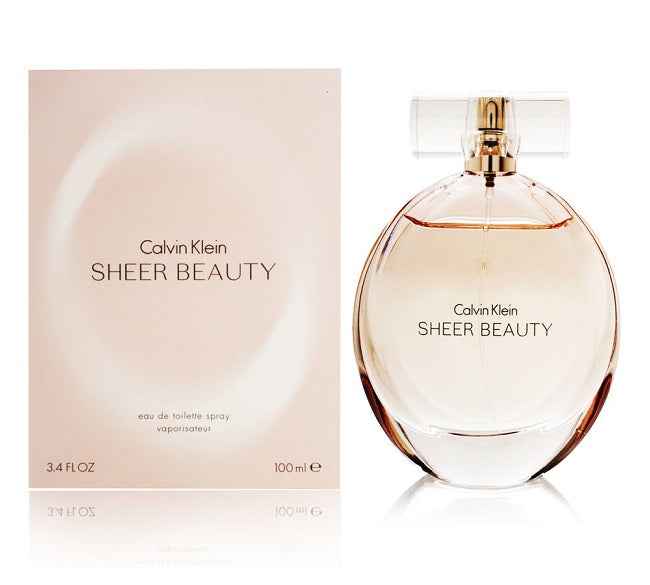 CK SHEER BEAUTY * Calvin Klein 3.4 oz / 100 ml EDT Women Perfume Spray