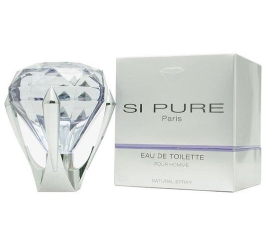 SI PURE POUR HOMME * Saint Amour 3.3 oz / 100 ml EDT Men Cologne Spray