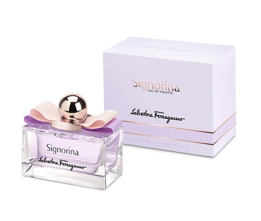 SIGNORINA * Salvatore Ferragamo 3.4 oz / 100 ml EDT Women Perfume Spray