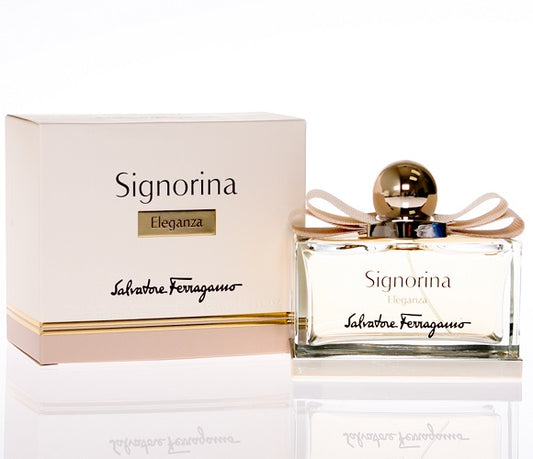 SIGNORINA ELEGANZA * Salvatore Ferragamo 3.4 oz / 100 ml EDP Women Perfume Spray
