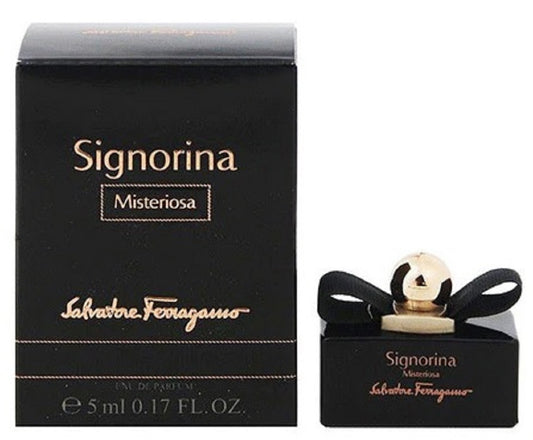 SIGNORINA MISTERIOSA * Salvatore Ferragamo 0.17 oz Mini EDP Perfume Splash