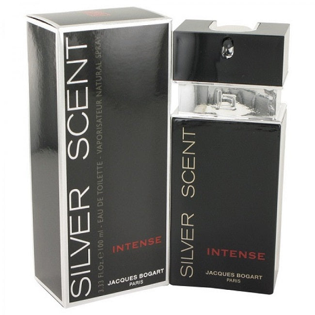 SILVER SCENT INTENSE * Jacques Bogart 3.33 oz / 100 ml Eau de Toilette Men Spray