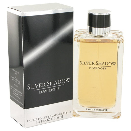 SILVER SHADOW * Zino Davidoff 3.4 oz / 100 ml Eau de Toilette Men Cologne Spray