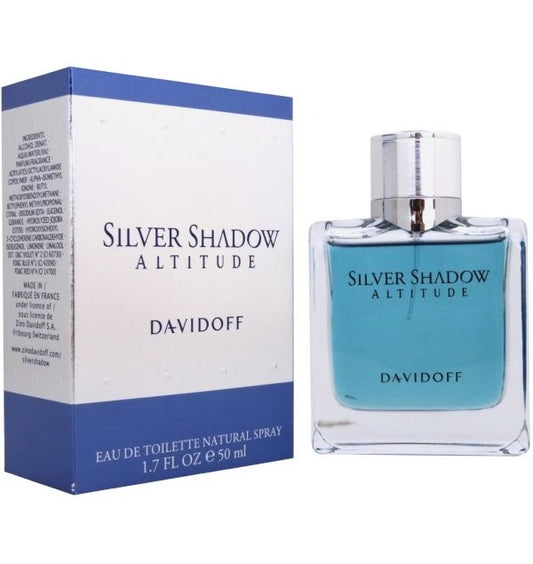 SILVER SHADOW ALTITUDE * Zino Davidoff 1.7 oz / 50 ml Eau de Toilette Men Spray