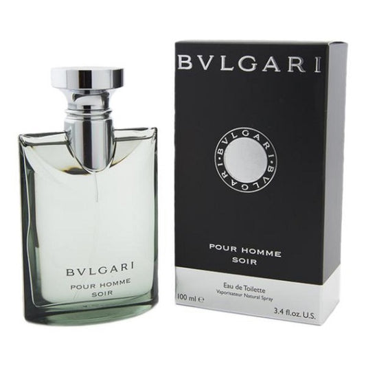 BVLGARI POUR HOMME SOIR 3.4 oz / 100 ml Eau De Toilette (EDT) Men Cologne Spray