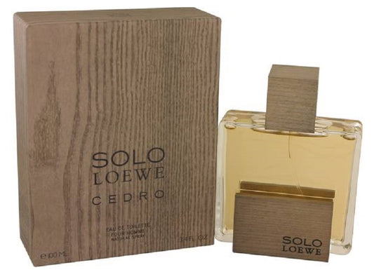 SOLO LOEWE CEDRO * Loewe 3.4 oz / 100 ml Eau De Toilette Men Cologne Spray