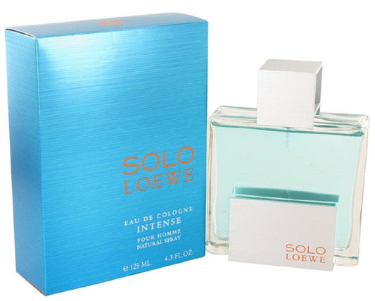 SOLO LOEWE INTENSE * Loewe 4.3 oz / 125 ml Eau de Cologne (EDC) Men Cologne