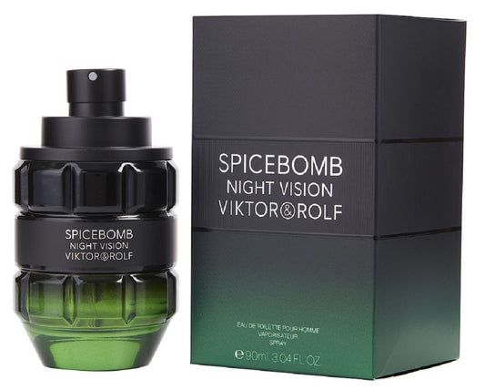 SPICEBOMB NIGHT VISION * Viktor & Rolf 3.04 oz / 90 ml EDT Men Cologne