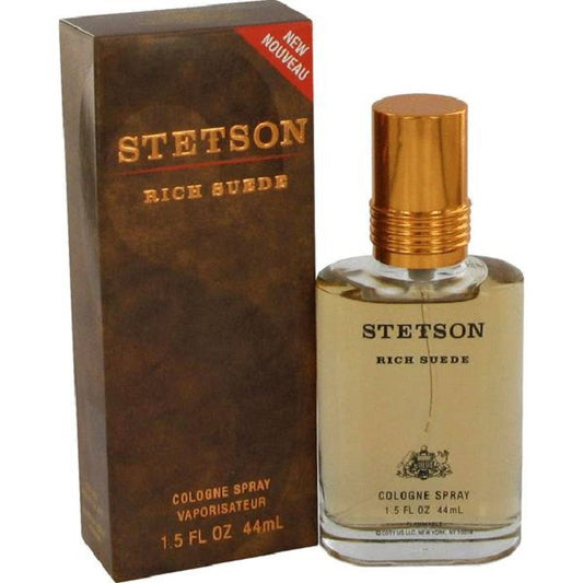 STETSON RICH SUEDE * Coty 1.5 oz / 44 ml Cologne Men Spray