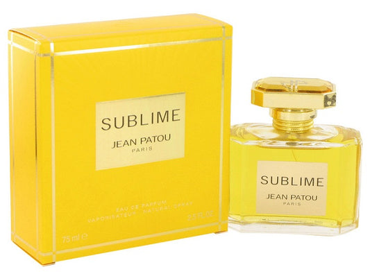SUBLIME * Jean Patou 2.5 oz / 75 ml Eau de Parfum (EDP) Women Perfume Spray
