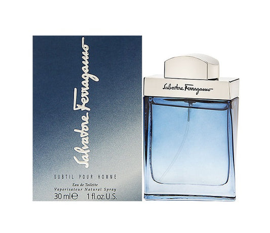 SUBTIL POUR HOMME * Salvatore Ferragamo 1.0 oz / 30 ml EDT Men Cologne Spray