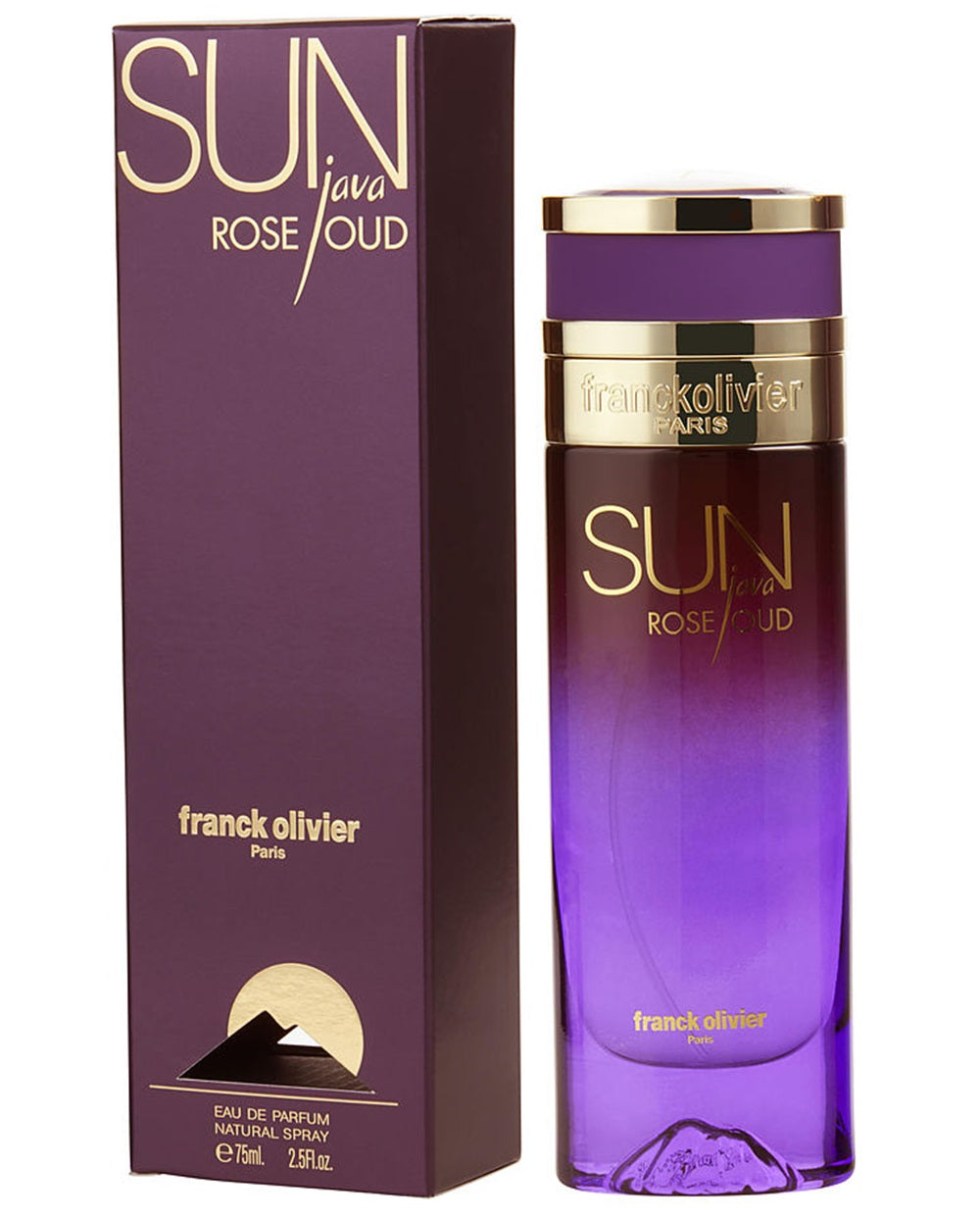 SUN JAVA ROSE OUD * Franck Olivier 2.5 oz / 75 ml Eau de Parfum Women Perfume