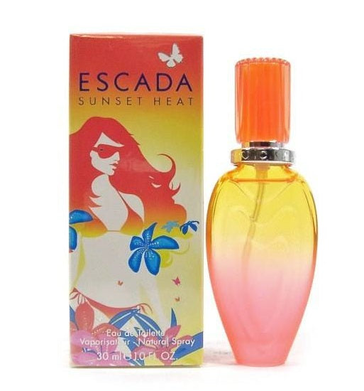 SUNSET HEAT * Escada 1.0 oz / 30 ml Eau de Toilette (EDT) Women Perfume Spray