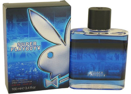 SUPER PLAYBOY * Coty 3.4 oz / 100 ml Eau De Toilette (EDT) Men Cologne Spray