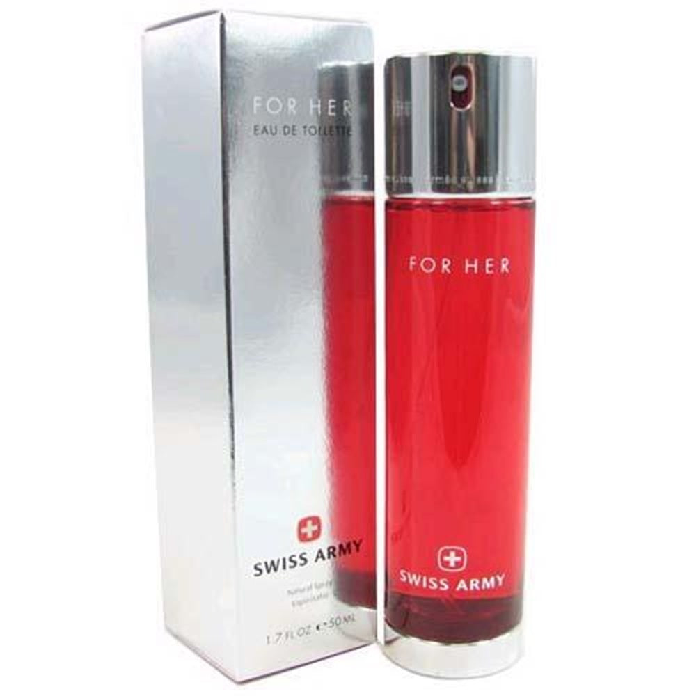 SWISS ARMY FOR HER * Victorinox 1.7 oz / 50 ml EDT Women Perfume Spray