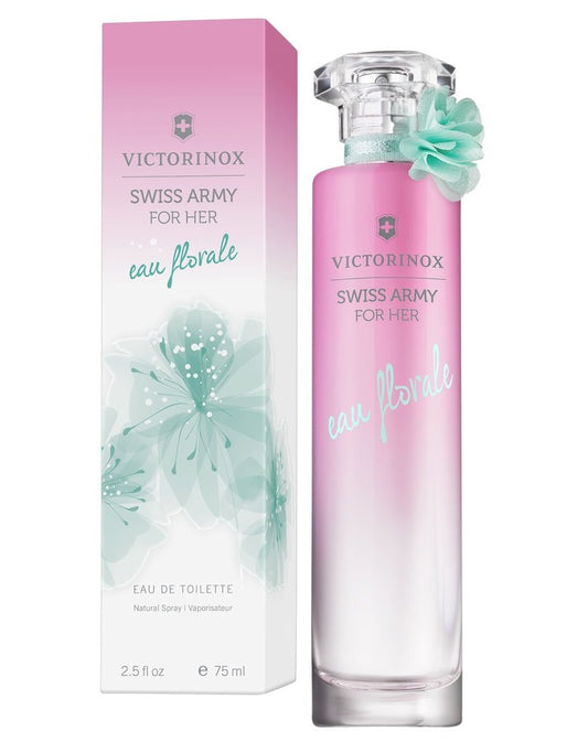 SWISS ARMY FOR HER EAU FLORALE  * Victorinox 2.5 oz / 75 ml EDT Women