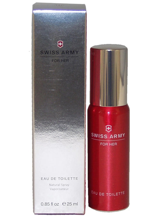 SWISS ARMY FOR HER * Victorinox 0.85 oz / 25 ml EDP Women Perfume Spray