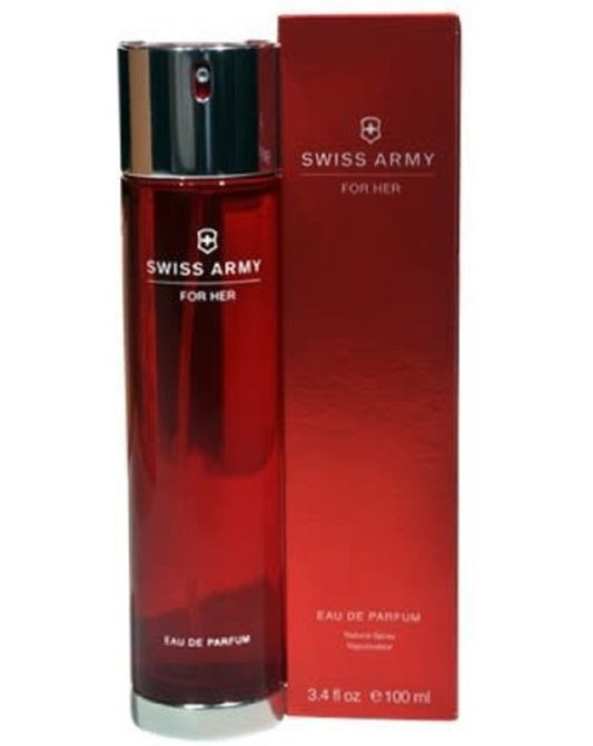 SWISS ARMY FOR HER * Victorinox 3.4 oz / 100 ml Eau de Parfum Women Perfume