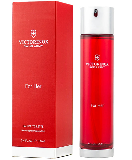 SWISS ARMY FOR HER (New) * Victorinox 3.4 oz / 100 ml EDT Women Perfume Spray