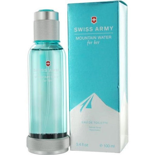 SWISS ARMY MOUNTAIN WATER FOR HER * Victorinox 3.4 oz / 100 ml EDT Women