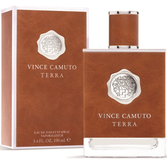 TERRA * Vince Camuto 3.4 oz / 100 ml Eau de Toilette (EDT) Men Cologne Spray