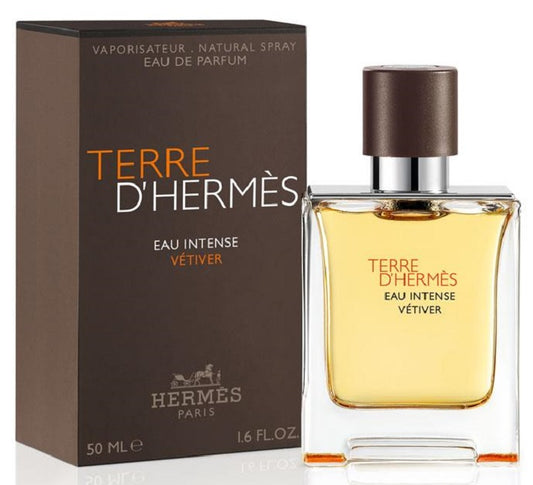 TERRE D'HERMES EAU INTENSE VETIVER * Hermes 1.6 oz / 50 ml EDP Men Cologne