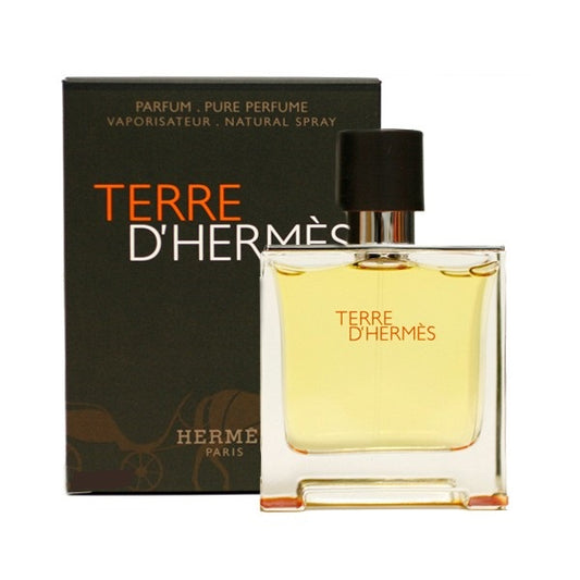 TERRE D'HERMES * Hermes 0.42 oz / 12.5 ml MINI Parfum (Pure Perfume) Men Spray