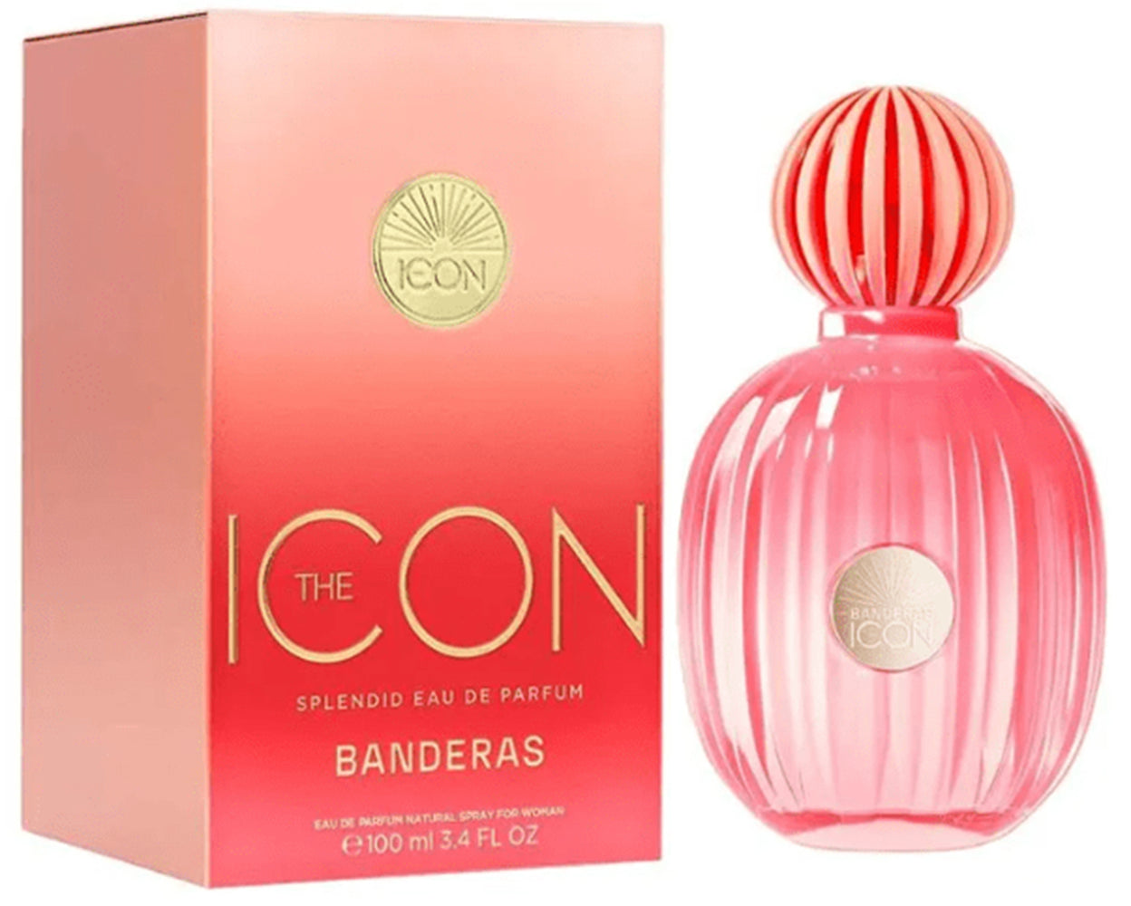THE ICON SPLENDID * Antonio Banderas 3.4 oz / 100 ml Eau De Parfum Women Perfume