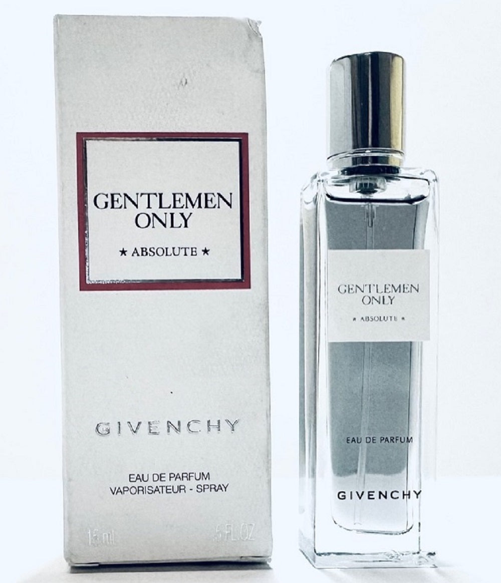 GENTLEMEN ONLY ABSOLUTE (WHITE) * Givenchy 0.5 oz / 15 ml EDP Men Cologne Spray